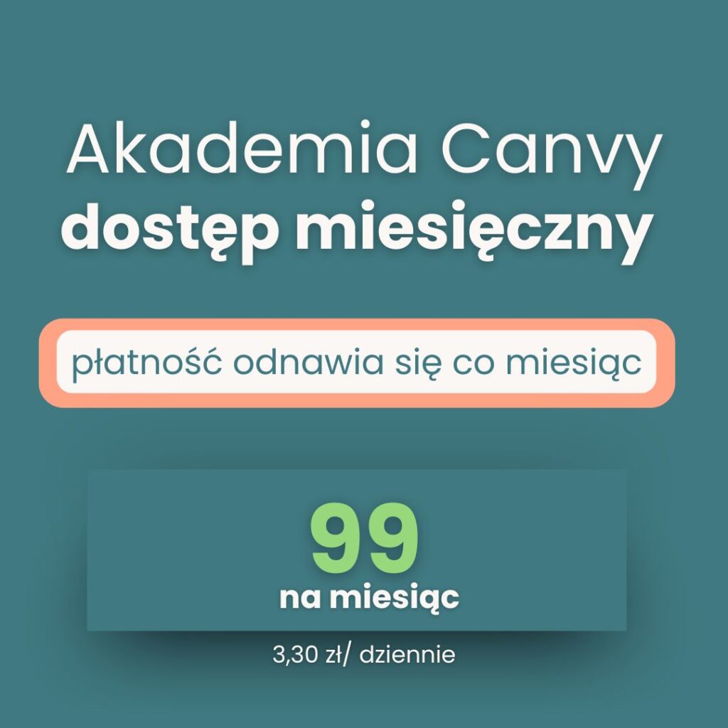 Akademia Canvy kursy online Canva