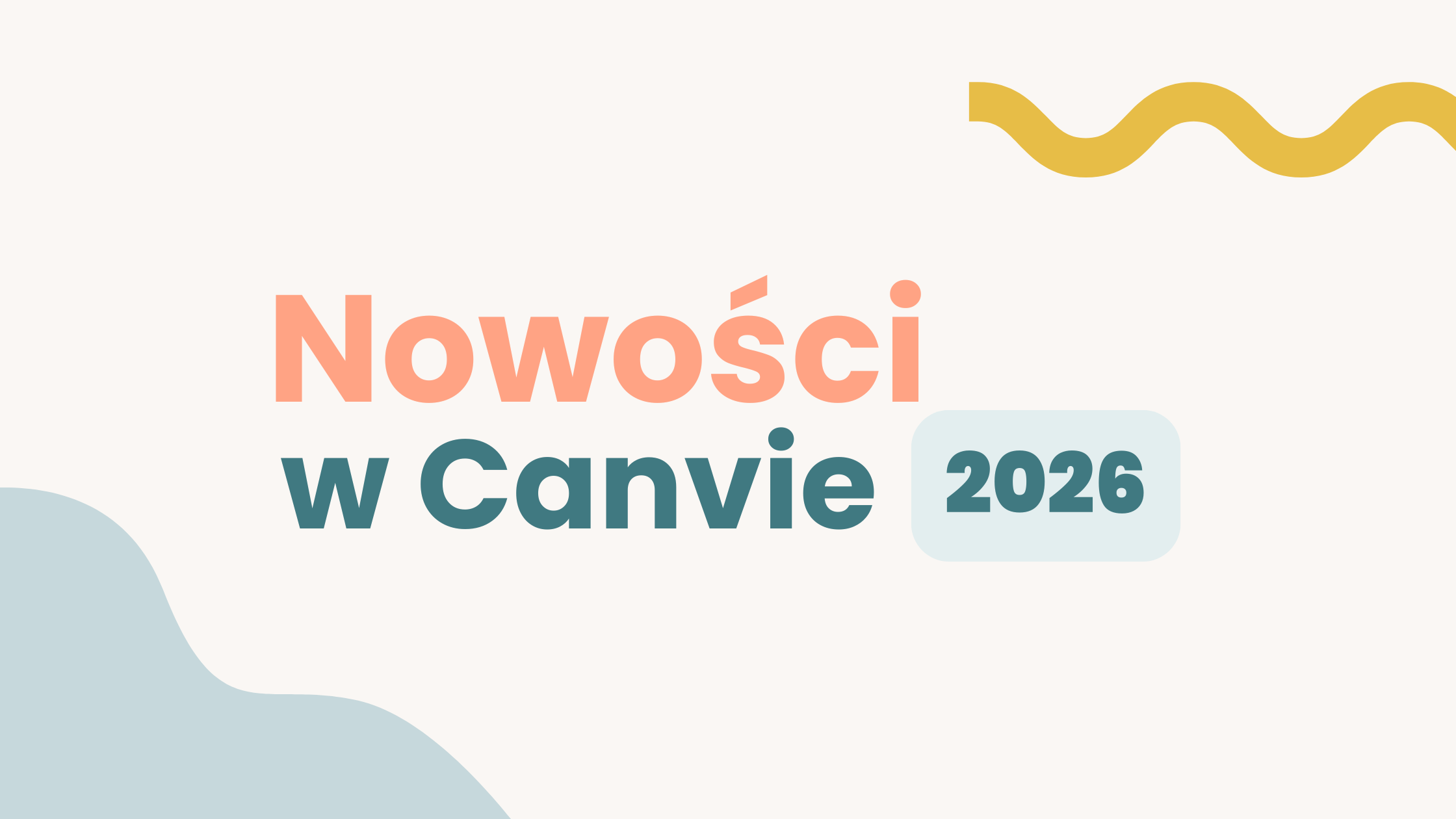 nowości w Canvie 2026